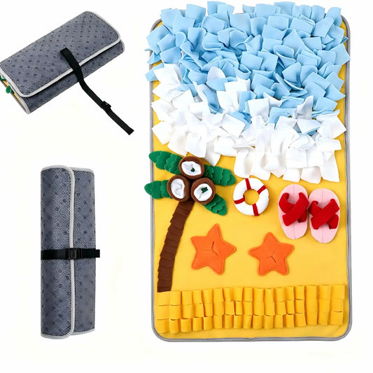 Beach Adventure Snuffle Mat